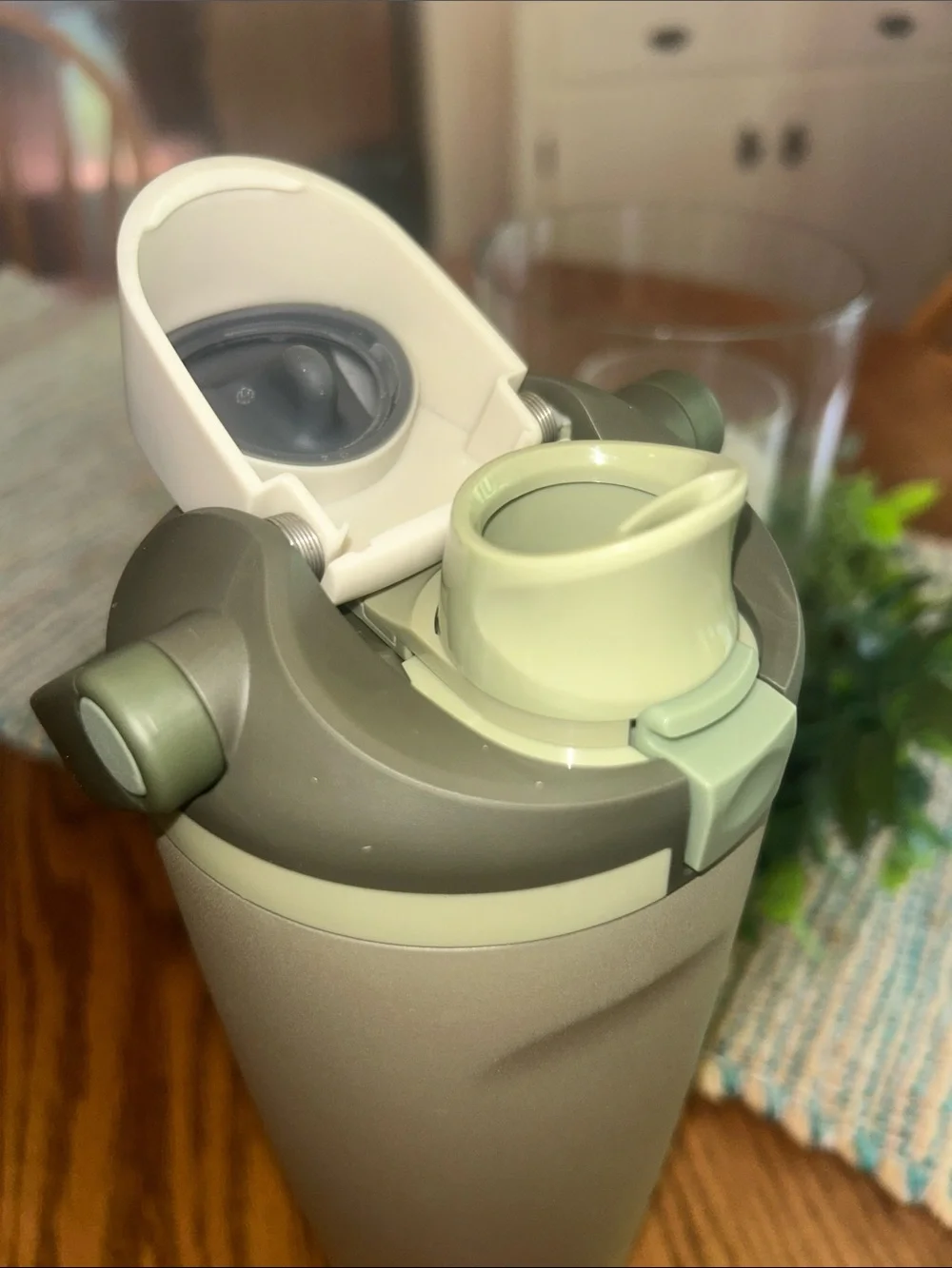 Owala Olive Green 30 oz  Travel Bottle